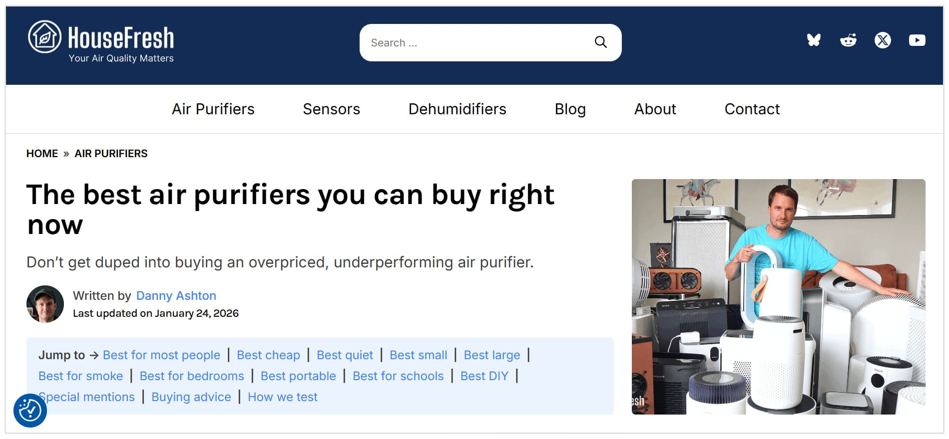 最高の空気清浄機ブログ